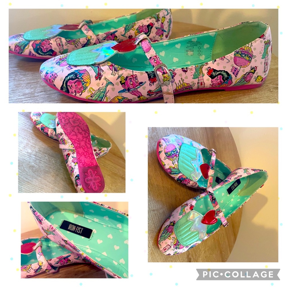 Iron First Ballet Flats | Size: W9